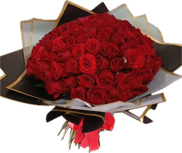 Imagen de RAMO DE 50 ROSAS ROJAS